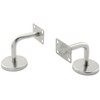 TAODAN 4PCS Staircase Handrail Bracket Flat Fixed 60x60mm Stainless Steel