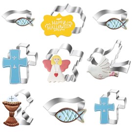 Delightful Collection of 8 Different Shaped Cookie Cutters - Ideal for Baking Enthusiasts and Special Occasions