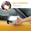 SQQP Side Mirror Cover Protector Trims Compatible with 2021 2022