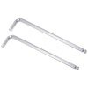 TOP-VIGOR 2Pcs 3/8" Ball End Hex Key Wrench, L Shaped