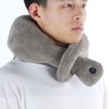 Vibrating Massaging Neck Pillow Massage Therapy Cushion Relax Muscles Relieve