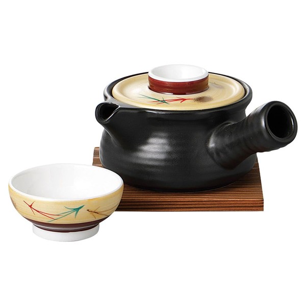 Ale-net Steamed Dobin, 8.5 fl oz (240 cc), Black Mat