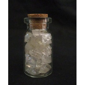 unbranded Randomly Selected Quartz Crystal Filled Glass Jar E5990