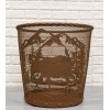 Ebros GIft Rustic Deer Moose By Pine Forest Mountains Metal