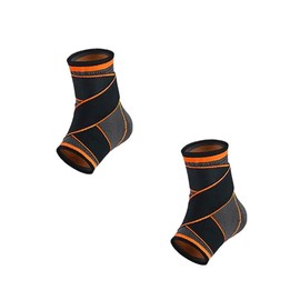 CuiCanfla Ankle Brace Pack of 2, Foot Brace for Men and Women, for Ligament Damage, Weak Joints, Sprained Joint and Arthritis