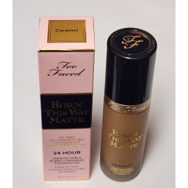 Too Faced Caramel Born This Way Matte 24 Hour Foundation 1 oz