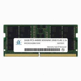 Adamanta 16GB (1x16GB) Compatible for Dell Latitude 14 3450, 15 3550, 14 5450, 15 5550 Laptop DDR5 5600MHz PC5-44800 SODIMM 1Rx8 CL46 1.1v Notebook Memory Module Upgrade RAM