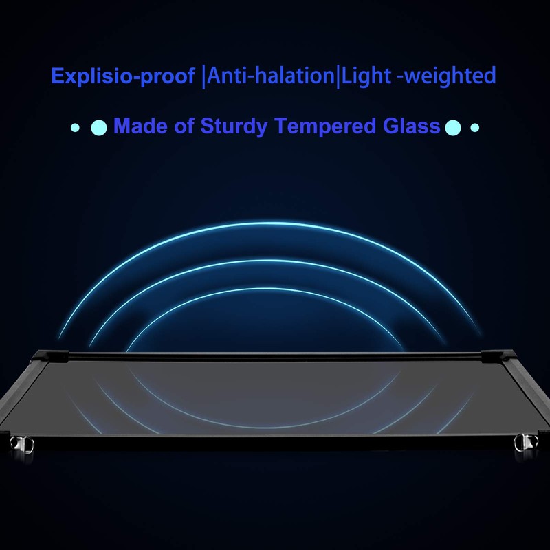 Voilamart LED Message Writing Board, 32" x 24" Flashing Illuminated