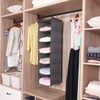 MAX Houser 6 Tier Shelf Hanging Closet Organizer, Closet Hanging
