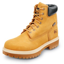 Timberland PRO 6IN Direct Attach Men's, Wheat, Soft Toe, MaxTrax Slip Resistant, WP/Insulated Boot (8.5 W)