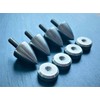 PrecisonGeek Speaker Spikes and Pads Set, M8 Spikes 20mm Diameter
