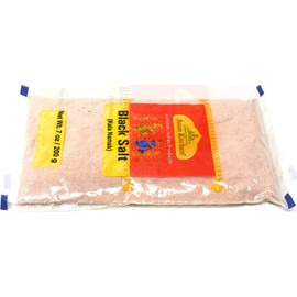 Asian Kitchen Black Salt (Kala Namak Mineral) Powder, Vegan 200g (7oz) Unrefined, Pure and Natural | Gluten Friendly | NON-GMO | Indian Origin | Perfect for Tofu Scramble - Natural Egg Taste