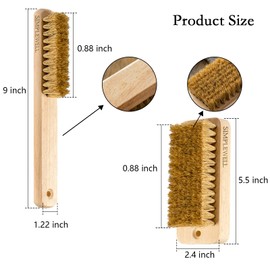 SIMPLEWELL Sand Brush for Beach Feet, Ocean & Lakeside Sports Recreation,Sand Remover for Beach,Easy to Carry, Perfect for Beach Play