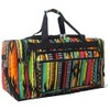 NGIL Canvas 23" inch Duffle Bag (Desert Serape-Black)