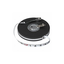 Long Tape Measure, 1/2 in x 50 ft, Black