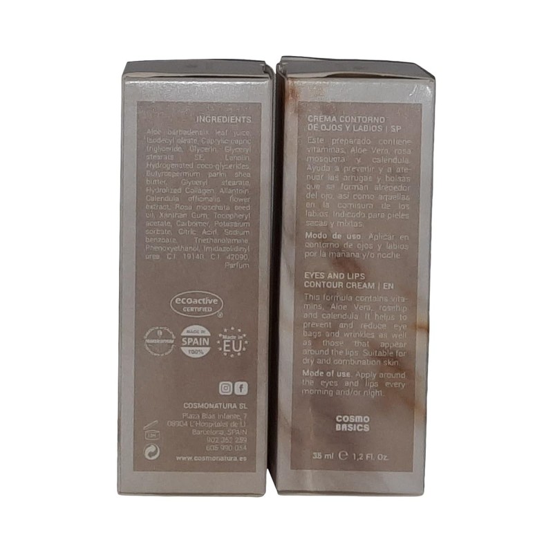 Crema Contorno de Ojos y Labios 35 ml - Aloe