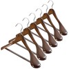 Premium Wooden Hangers– Durable Coat Hangers for Closet, Sweater Hangers