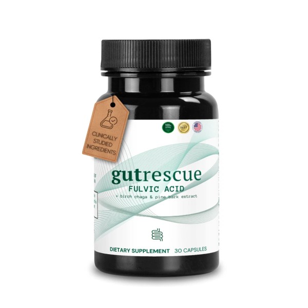 gutrescue | Gut Health | Digestive Support, Bloating Relief, Probiotic