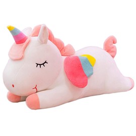 Yxian Unicorn Plush Toy Stuffed Toy Gift (40 cm) (White)