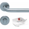 Beschläge Hamburg SBL 1100 Door Handles with Toilet / Bathroom