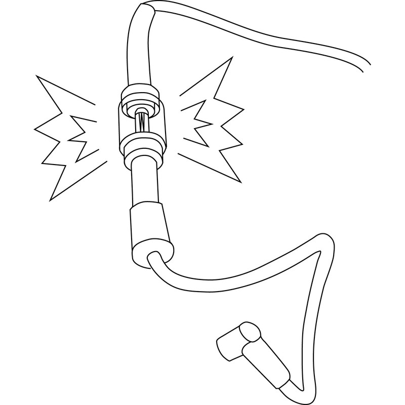 Lisle 20610 Inline Spark Tester, One Size, Factory