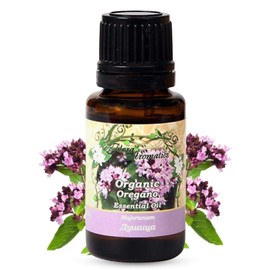 Organic Oregano Essential Oil (Origanum Compactum Benth) 0.5 Fl Oz/15 Ml