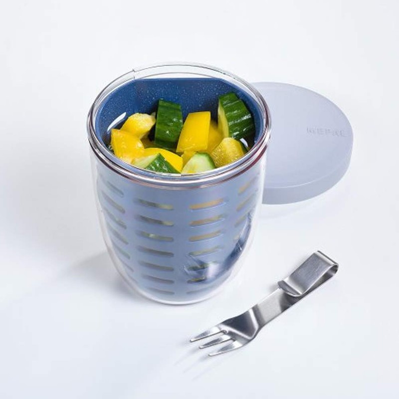 Mepal Ellipse Lunchpot with Fruitpot Lunch Box Food Container Set