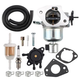 Carbhub New Carburetor Carb for Kohler Engines 7000 Series 22HP 23HP 24HP 25HP 26HP Replaces for 16 853 21-S, 16 053 21-S with Spark Plug with Fuel Filter