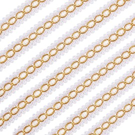 FINGERINSPIRE White Braid 8 mm (W) x 12 m (L) Polyester Ribbon Woven Gimp Fringe Trim Base Border Decorative Gimp Braid for Costume DIY Crafts Sewing Jewellery Making Home Decoration
