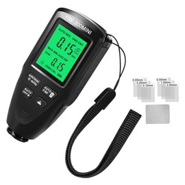 Baluue Automotive Coating Thickness Gauge Portable Paint Depth Tester for Car Measurement Accurate Coating Thickness Measurement Tool for Magnetic and Non-magnetic