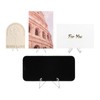 M METERXITY 10-Pack Acrylic Trading Card Stands, 54mm(2.1") Clear Mini