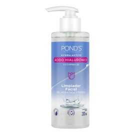 Limpiador Facial POND'S Ácido Hialurónico Vitaminas B3 200ml