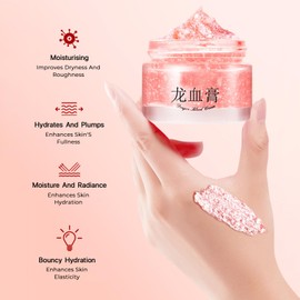 Dyceittdia 2PCS Drachenblut-Crem,Straffende Gesichtscreme, Retinol Drachenblut-Gesichtscreme, Aufhellende Drachenblut-Creme, Straffende Gesichtshaut, 2PCS*50g, Moisturising Cream