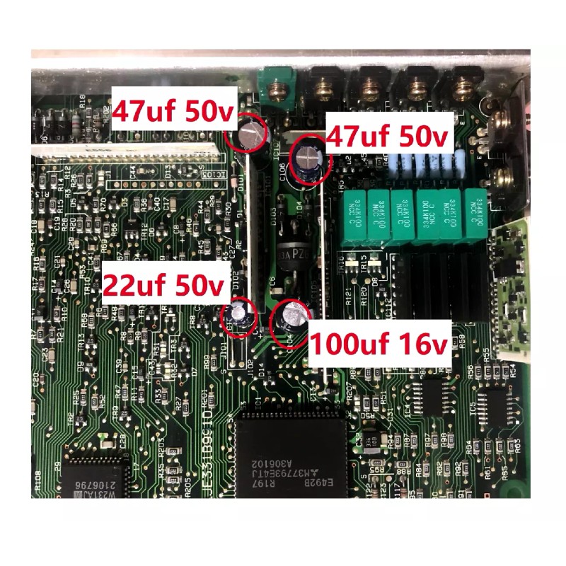Japan Capacitors ECU ECM Capacitor Repair Kit / for 1991-1997