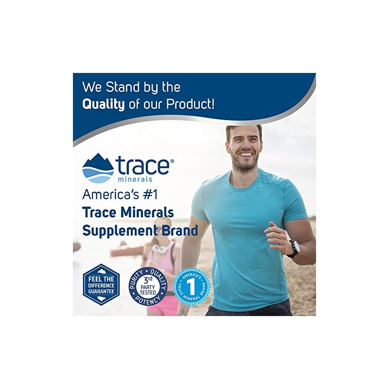 Trace Minerals | Ionic Calcium 200mg 2oz 59ml | Calcio