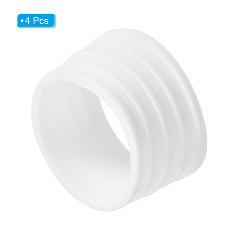 PATIKIL Pack of 4 Badminton Racket Grip Ring Tennis Racket