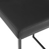 Crosley Furniture Harlowe Counter Stool, Set of 2, Matte Black