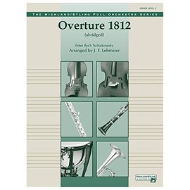 Overture 1812 Conductor Score Full Orchestra Abridged