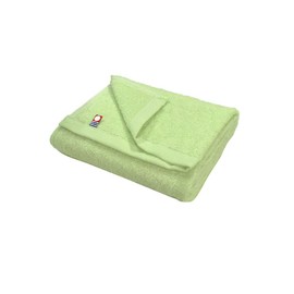 Imabari Towel, Commercial Use, Face Towel, M Color, 13.4 x 33.9 inches (34 x 86 cm), For Beauty Salons, 100 Colors, Lightweight, Thin, Room Drying, Absorbent and Quick Drying, mc-ft1 (Grass Green)