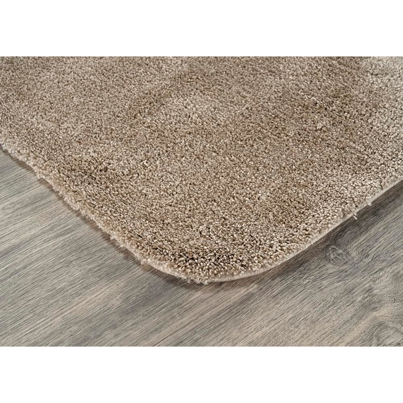 Garland Rug Finest Luxury Brown Taupe 24 in. x 40
