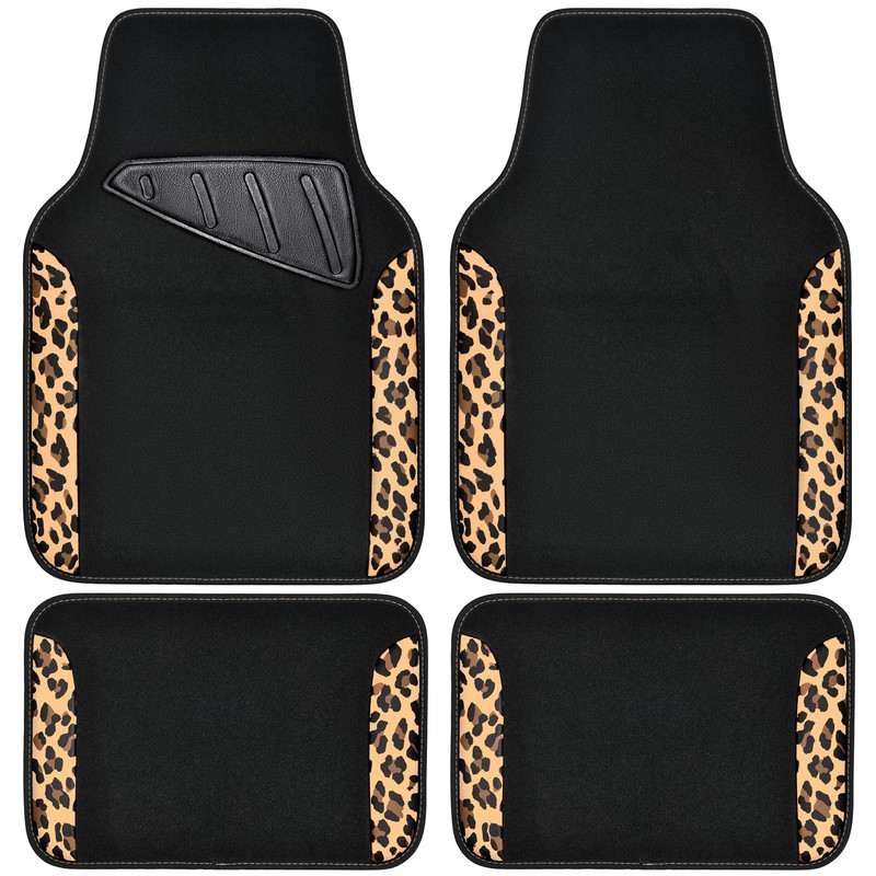 Car Pass - Alfombrillas Impermeables de Ajuste Universal para Coche,