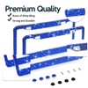 2 Pack Bling License Plate Frame，Handcrafted Bling Rhinestone Premium Stainless