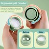 Pill Cutter Splitter with Dispenser, Pill Cutter for Small or