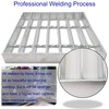 MOSINSBO Galvanized Steel Drain Grate for NDS 9x9 Catch Basin,