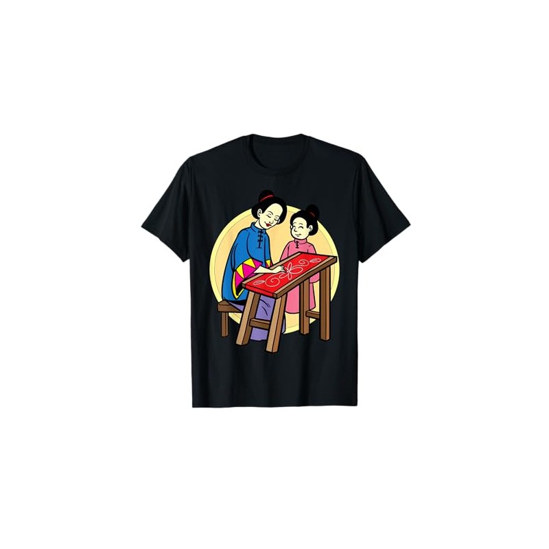 Cartoon Characters Crafting Together For Kids T-Shirt