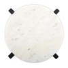 Santa Barbara Design Studio Table Sugar Round Marble Tray with