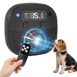 Lekaywe Rechargeable Anti Barking Device for Dog, 60ft Remote Control, Dog Bark Deterrent Devices with Adjustable Modes & Frequencies, Dog Barking Silencer for Indoor/Outdoor