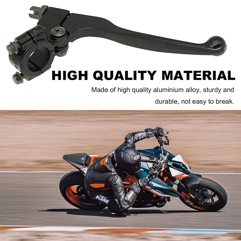 KVAEY Motorcycle Clutch Lever, 7/8" 22mm Left Handlebar Folding Brake