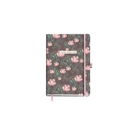 Miquelrius - Natura 2022 Year Diary - Horizontal Week to View - Plus Size 155 x 213 mm (Approx A5) - Matte Hard Cover - Lilac Forest - Spanish