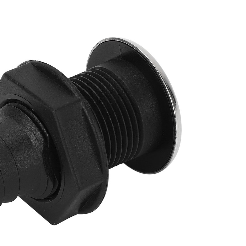 25mm Thru Hull Fitting Nylon Impact Resistance Leakproof Long Lasting
